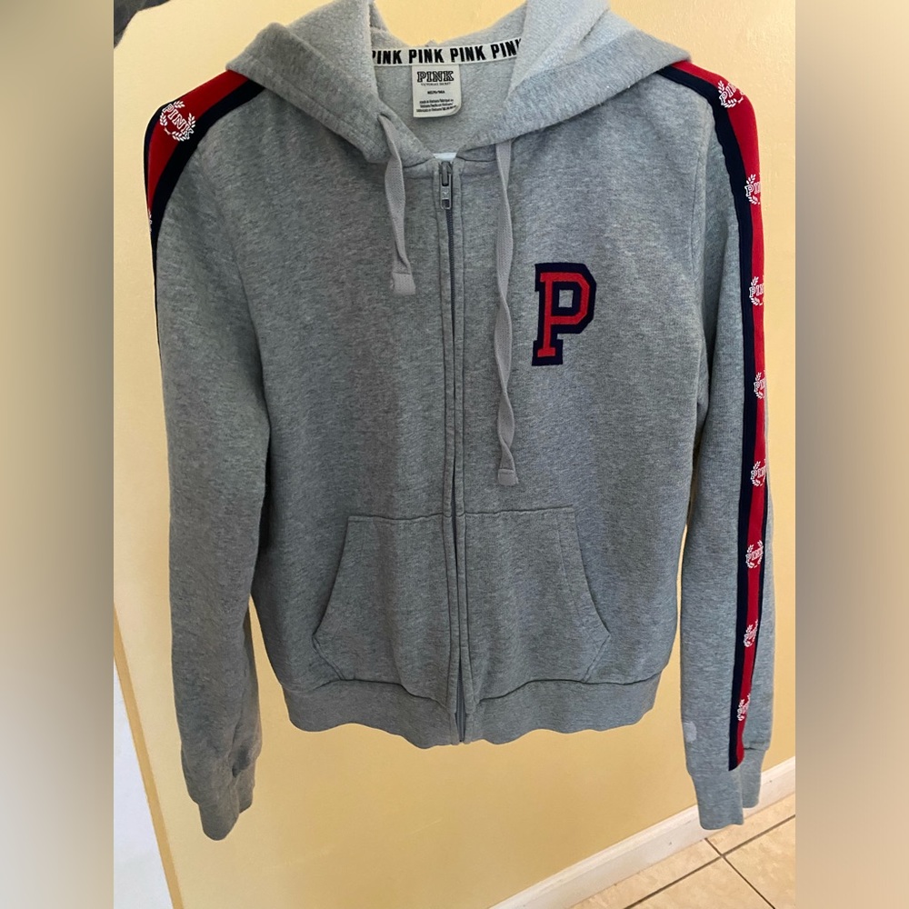 Pink hoodie